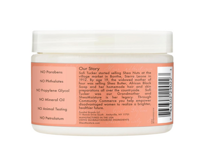 Shea Moisture Coconut Hibiscus Curl Enhancing Smoothie, 12 Oz.